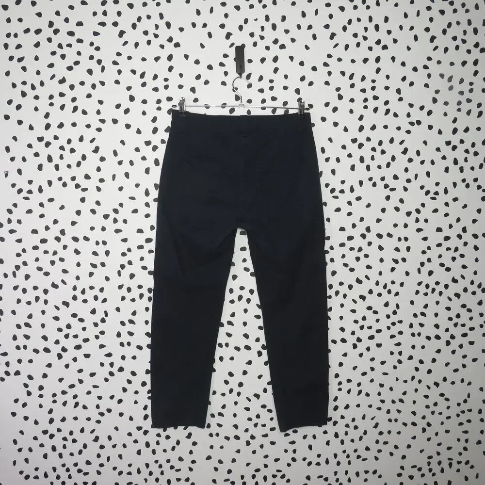Vince Navy Blue Military Utility Style Cropped  Pants - Picture 5 of 10